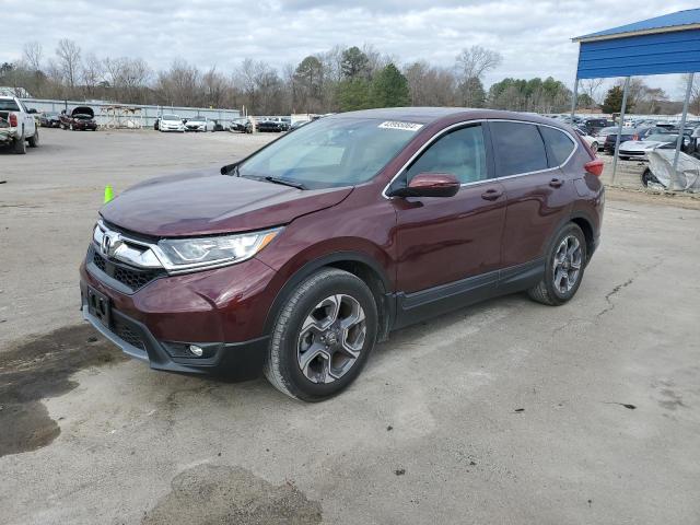 7FARW1H8XKE008296 - 2019 HONDA CR-V EXL MAROON photo 1