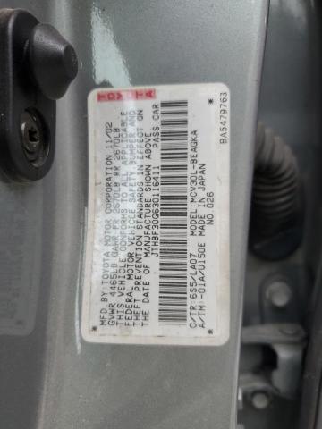 JTHBF30G630116411 - 2003 LEXUS ES 300 GREEN photo 12