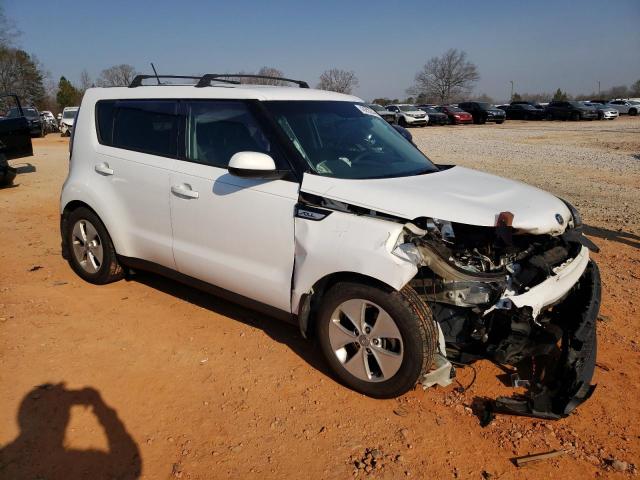 KNDJN2A24F7216693 - 2015 KIA SOUL WHITE photo 4