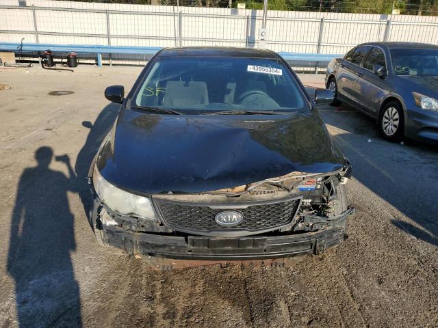 KNAFU6A22C5469032 - 2012 KIA FORTE EX BLACK photo 5