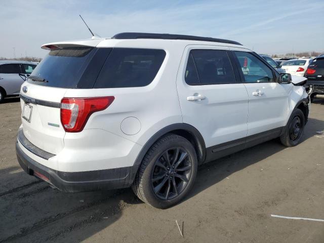 1FM5K7DH5JGC93486 - 2018 FORD EXPLORER XLT WHITE photo 3