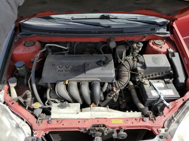 2T1BR32E54C257322 - 2004 TOYOTA COROLLA CE BURGUNDY photo 11