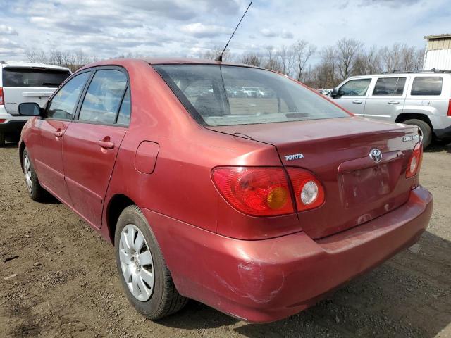 2T1BR32E54C257322 - 2004 TOYOTA COROLLA CE BURGUNDY photo 2