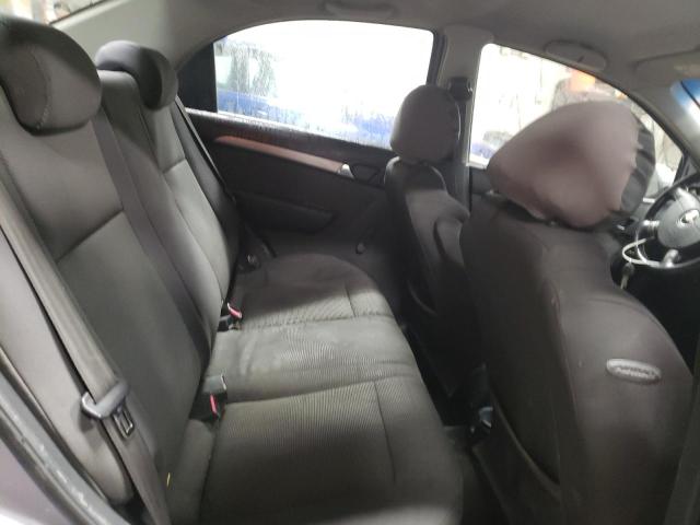 KL1TD56627B114095 - 2007 CHEVROLET AVEO BASE GRAY photo 10