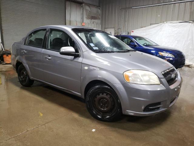 KL1TD56627B114095 - 2007 CHEVROLET AVEO BASE GRAY photo 4
