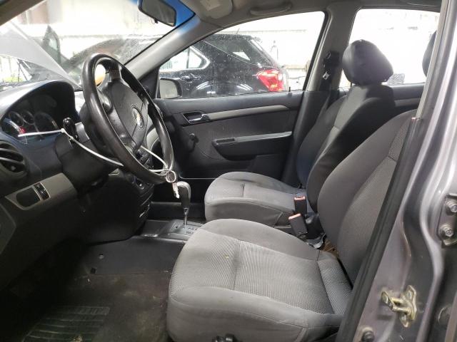 KL1TD56627B114095 - 2007 CHEVROLET AVEO BASE GRAY photo 7