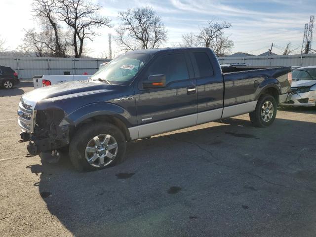 1FTFX1ET0DKG37916 - 2013 FORD F150 SUPER CAB BLUE photo 1