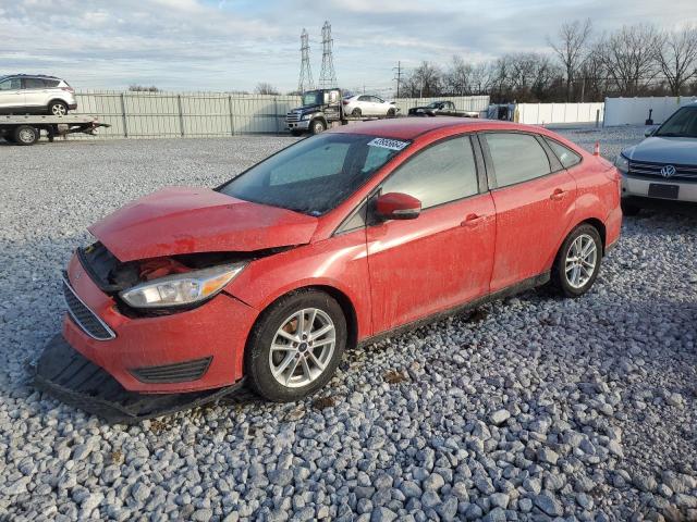 1FADP3F23HL298700 - 2017 FORD FOCUS SE RED photo 1