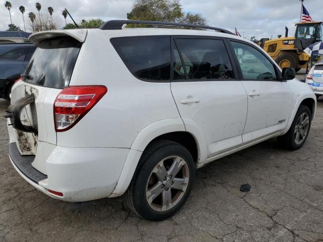 2T3WK4DV0BW009488 - 2011 TOYOTA RAV4 SPORT WHITE photo 3