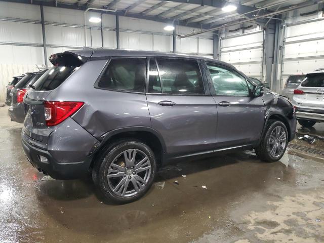 5FNYF8H50MB031319 - 2021 HONDA PASSPORT EXL ნაცრისფერი ფოტო 3