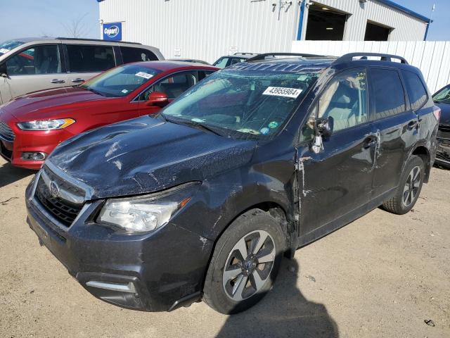 JF2SJAEC3JH596806 - 2018 SUBARU FORESTER 2.5I PREMIUM GRAY photo 1