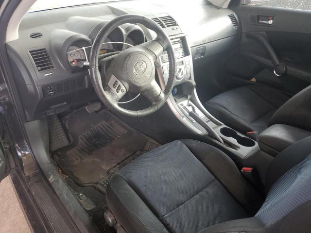 JTKDE167870177427 - 2007 TOYOTA SCION TC შავი ფოტო 8