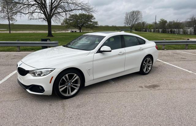 WBA4F7C33HG789341 - 2017 BMW 430I GRAN COUPE WHITE photo 2