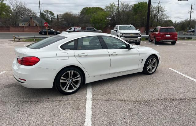 WBA4F7C33HG789341 - 2017 BMW 430I GRAN COUPE WHITE photo 4