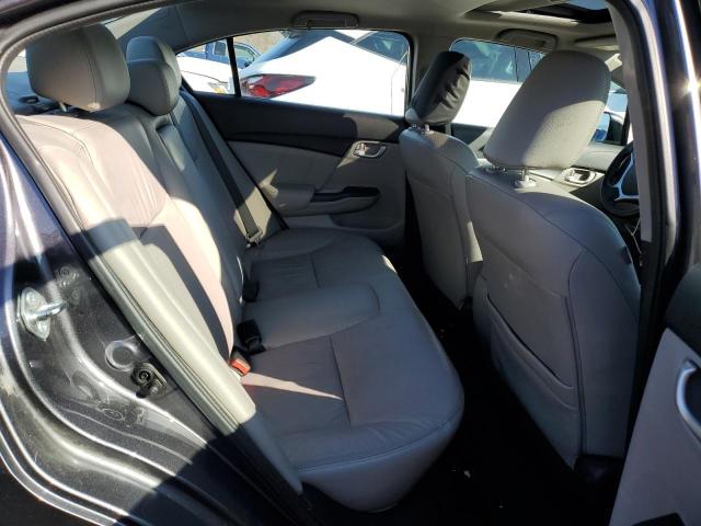 19XFB2F90FE257603 - 2015 HONDA CIVIC EXL ნაცრისფერი ფოტო 10