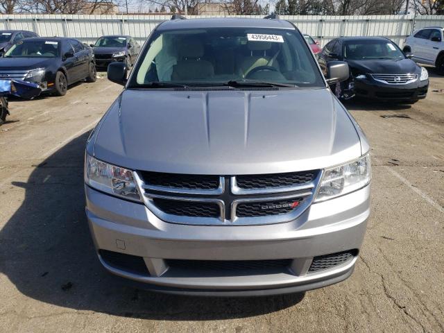 3C4PDCAB6HT587565 - 2017 DODGE JOURNEY SE SILVER photo 5