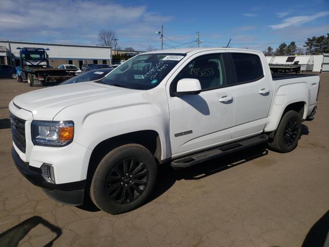 1GTG6CEN7M1216513 - 2021 GMC CANYON ELEVATION WHITE photo 1