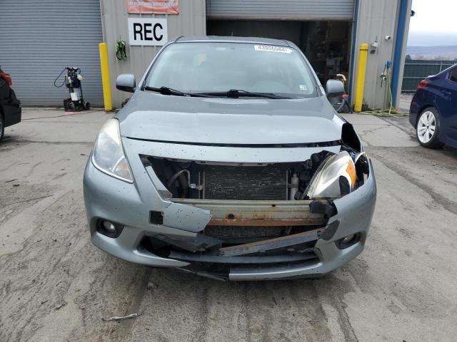 3N1CN7AP1EL811631 - 2014 NISSAN VERSA S GRAY photo 5