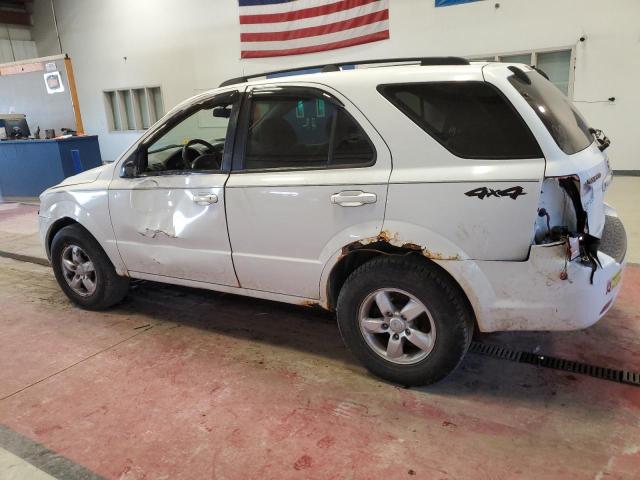 KNDJC735585786498 - 2008 KIA SORENTO EX WHITE photo 2