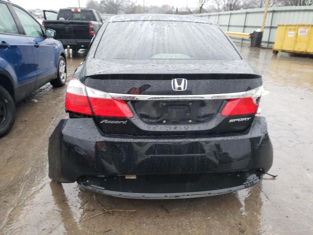 1HGCR2F59EA007646 - 2014 HONDA ACCORD SPORT BLACK photo 6