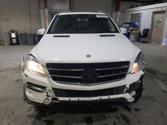 4JGDA5HB2FA467081 - 2015 MERCEDES-BENZ ML 350 4MATIC WHITE photo 5