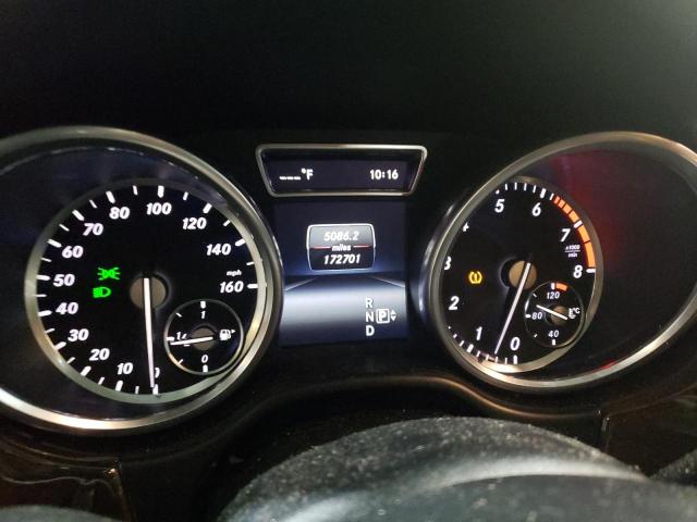 4JGDA5HB2FA467081 - 2015 MERCEDES-BENZ ML 350 4MATIC WHITE photo 9