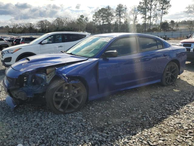 2C3CDXHGXMH612546 - 2021 DODGE CHARGER GT BLUE photo 1