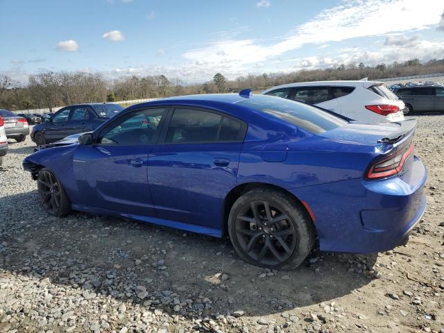 2C3CDXHGXMH612546 - 2021 DODGE CHARGER GT BLUE photo 2
