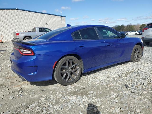 2C3CDXHGXMH612546 - 2021 DODGE CHARGER GT BLUE photo 3