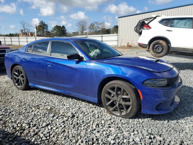 2C3CDXHGXMH612546 - 2021 DODGE CHARGER GT BLUE photo 4