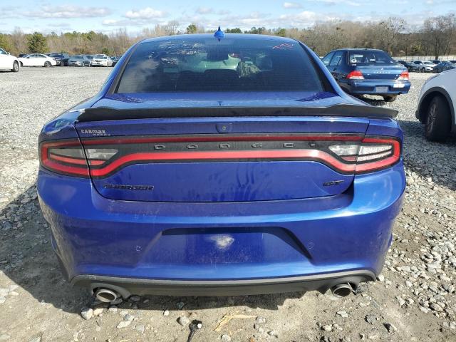 2C3CDXHGXMH612546 - 2021 DODGE CHARGER GT BLUE photo 6