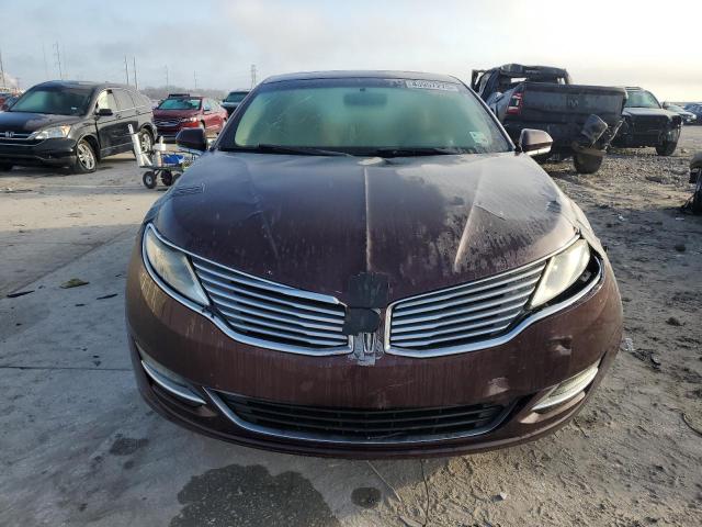 3LN6L2GK6DR818645 - 2013 LINCOLN MKZ BURGUNDY photo 5