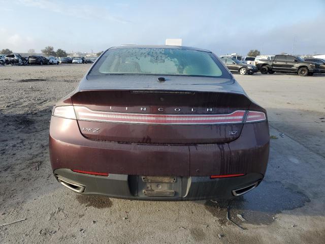 3LN6L2GK6DR818645 - 2013 LINCOLN MKZ BURGUNDY photo 6
