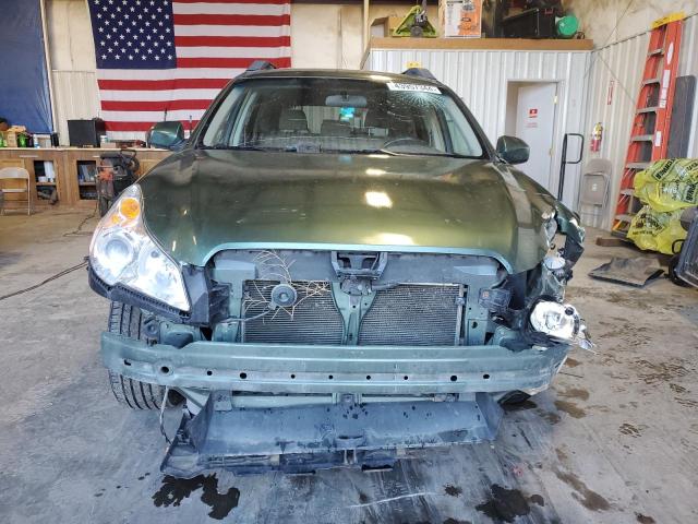 4S4BRBCCXC3266771 - 2012 SUBARU OUTBACK 2.5I PREMIUM GREEN photo 5