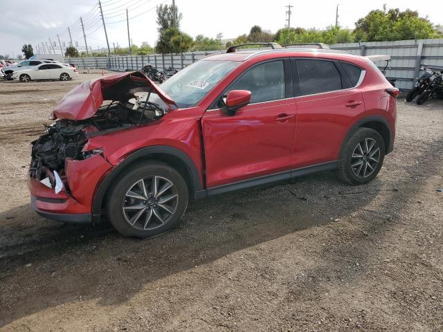 JM3KFADM9J0301255 - 2018 MAZDA CX-5 GRAND TOURING BURGUNDY photo 1