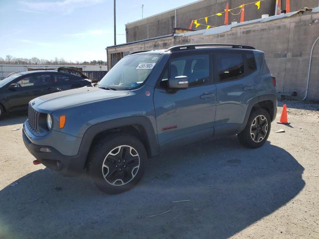 ZACCJBCB0HPE47503 - 2017 JEEP RENEGADE TRAILHAWK GRAY photo 1