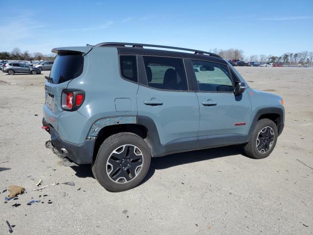 ZACCJBCB0HPE47503 - 2017 JEEP RENEGADE TRAILHAWK GRAY photo 3