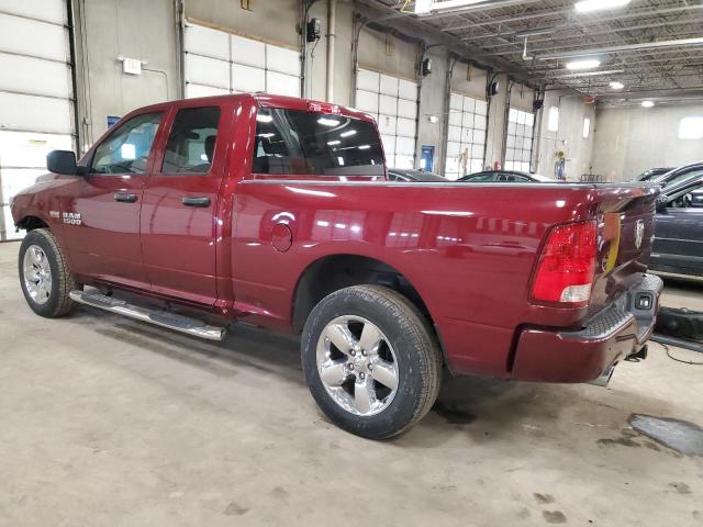 1C6RR7FT2JS301728 - 2018 RAM 1500 ST MAROON photo 2