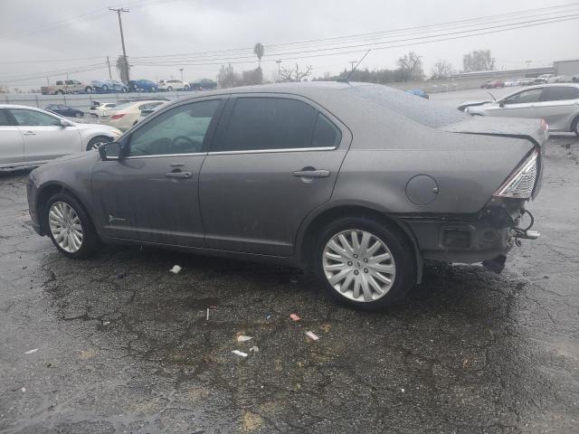 3FADP0L32CR163455 - 2012 FORD FUSION HYBRID GRAY photo 2