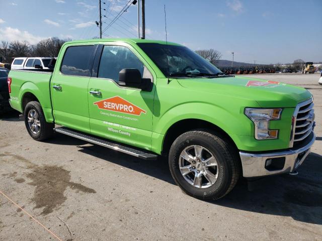 1FTEW1EP5HFA59151 - 2017 FORD F150 SUPERCREW GREEN photo 4