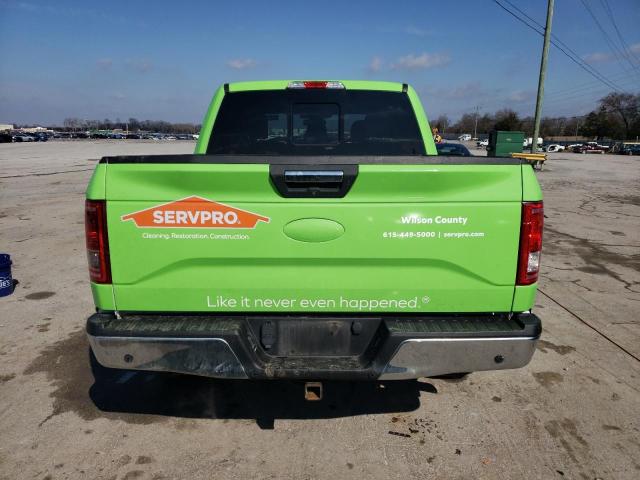 1FTEW1EP5HFA59151 - 2017 FORD F150 SUPERCREW GREEN photo 6