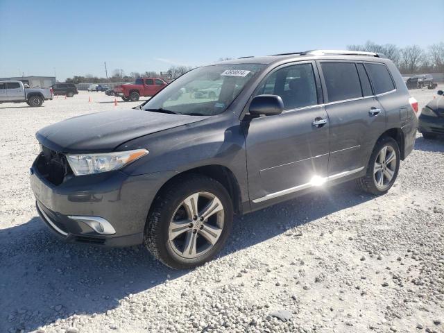 5TDYK3EH4BS033483 - 2011 TOYOTA HIGHLANDER LIMITED SILVER photo 1