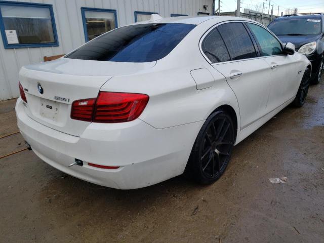 WBA5A7C56ED612672 - 2014 BMW 528 XI WHITE photo 3