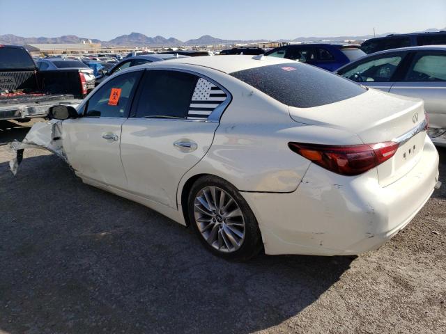 JN1EV7AP6KM518074 - 2019 INFINITI Q50 LUXE WHITE photo 2