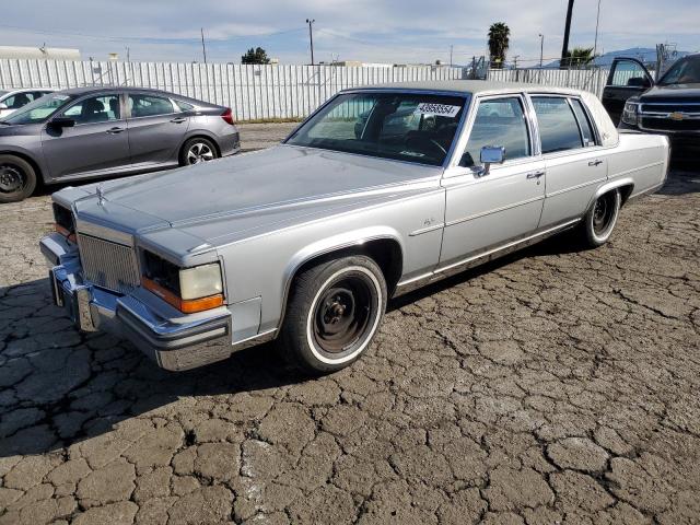 1G6DW51Y4KR716306 - 1989 CADILLAC BROUGHAM SILVER photo 1