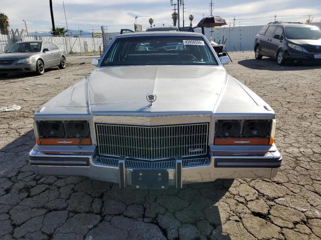 1G6DW51Y4KR716306 - 1989 CADILLAC BROUGHAM SILVER photo 5