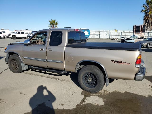 5TBRT34113S401831 - 2003 TOYOTA TUNDRA ACCESS CAB SR5 GOLD photo 2