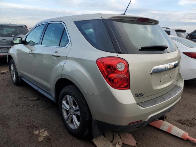 2GNALAEK1F1133074 - 2015 CHEVROLET EQUINOX LS BEIGE photo 2