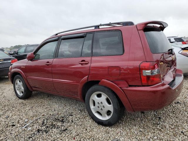 JTEDP21A240031784 - 2004 TOYOTA HIGHLANDER BASE Bordeaux photo 2