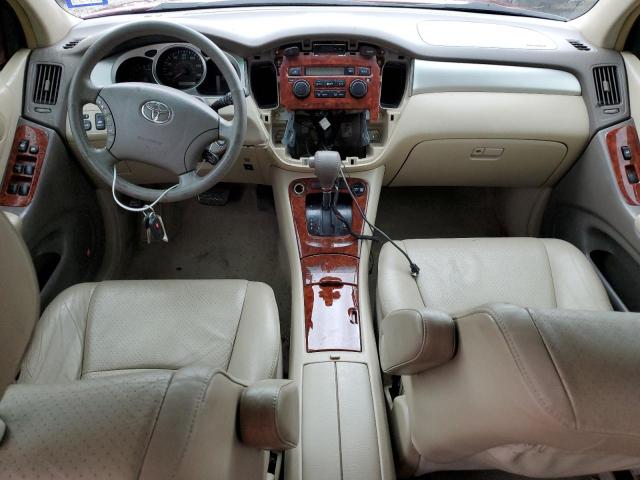 JTEDP21A240031784 - 2004 TOYOTA HIGHLANDER BASE Bordeaux photo 8